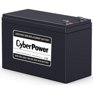 CyberPower RB1290 UPS Replacement Battery with 1x 12V/9AH battery, pre-assembled cartridge